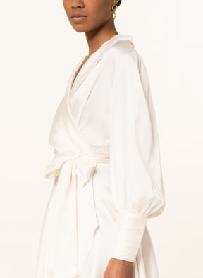 ZIMMERMANN Wickelkleid HIGH TIDE aus Seide , Farbe: CREME (Bild 1)