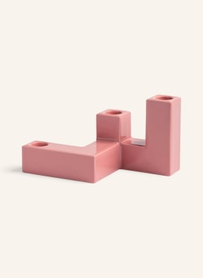 &k amsterdam Candleholder TUBE, Color: PINK (Image 1)