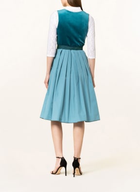 ALISSA BY KINGA MATHE Dirndl ALICE , Farbe: BLAU/ HELLBLAU/ WEISS (Bild 1)