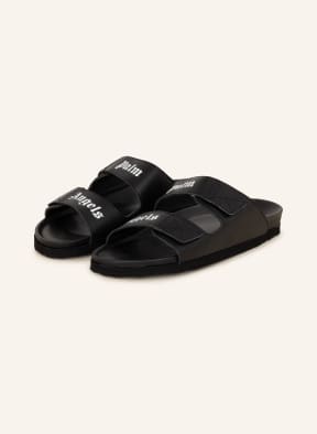 Palm Angels Slides, Color: BLACK (Image 1)