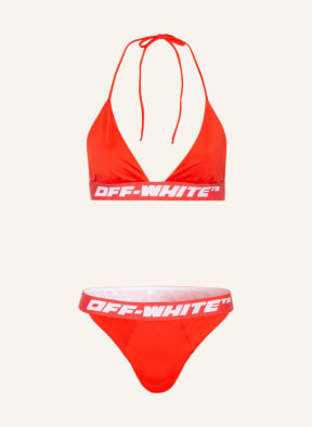 Off-White Triangle bikini, Color: RED (Image 1)