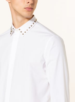 VALENTINO Hemd Regular Fit mit Nieten , Farbe: WEISS (Bild 1)