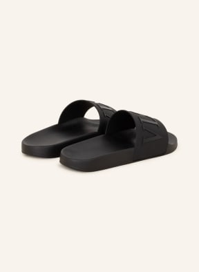 VALENTINO GARAVANI Slides VLTN, Color: BLACK (Image 1)