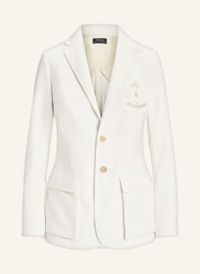 POLO RALPH LAUREN Blazer mit Schmucksteinen, Farbe: ECRU (Bild 1)