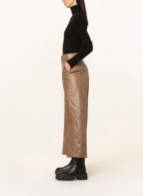 POLO RALPH LAUREN 7/8-Lederhose, Farbe: CAMEL (Bild 1)