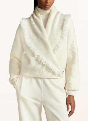 POLO RALPH LAUREN Cardigan with alpaca, Color: CREAM (Image 1)