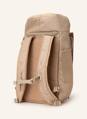 pinqponq Backpack BLOK MEDIUM with laptop compartment, Color: LIGHT BROWN (Image 1)