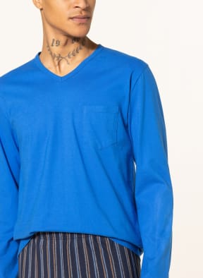 mey Pajamas series MYNIGHT , Color: DARK BLUE/ BLUE (Image 1)