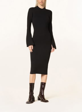 ESSENTIEL ANTWERP Strickkleid CUIVRE, Farbe: SCHWARZ (Bild 1)