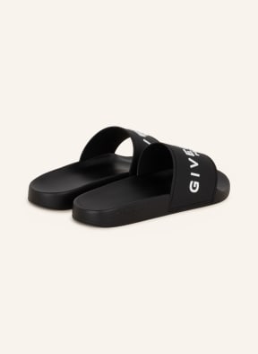 GIVENCHY Slides, Color: BLACK (Image 1)