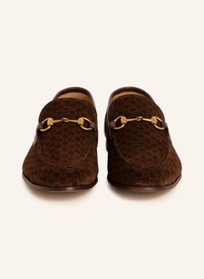 GUCCI Loafers JORDAAN, Color: 8548 D.BRO-BE/COCOA (Image 1)