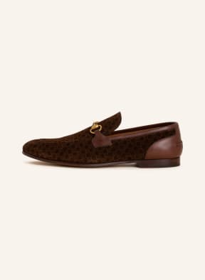 GUCCI Loafers JORDAAN, Color: 8548 D.BRO-BE/COCOA (Image 1)