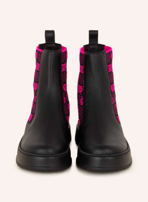 GUCCI boots , Color: BLACK/ NEON PINK (Image 1)