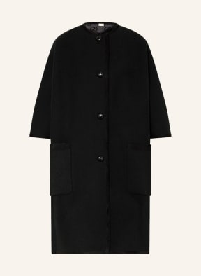 GUCCI Reversible wool coat, Color: BLACK/ GRAY (Image 1)