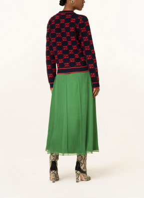 GUCCI Sweater , Color: DARK BLUE/ RED (Image 1)