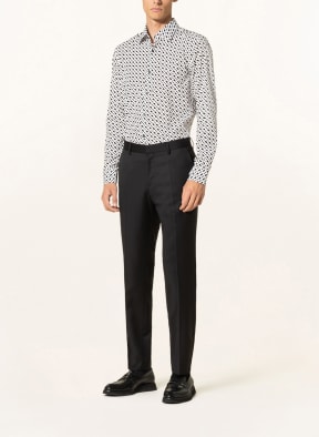 BOSS Hemd HANK Slim Fit, Farbe: WEISS/ SCHWARZ (Bild 1)