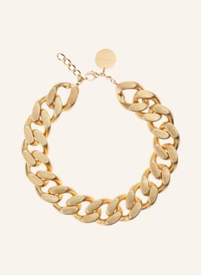 VANESSA BARONI Halskette BIG FLAT CHAIN, Farbe: GOLD (Bild 1)