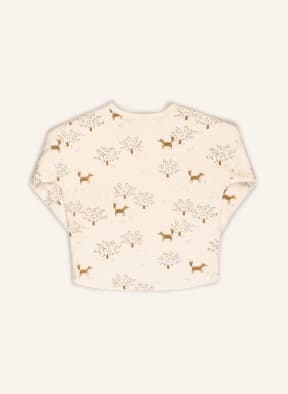 Rylee + Cru Longsleeve, Farbe: ECRU/ GRAU/ BRAUN (Bild 1)