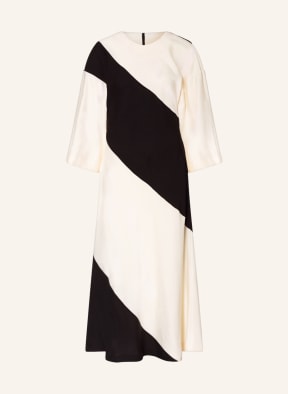 InWear Kleid SCHARLAIW mit 3/4-Arm, Farbe: SCHWARZ/ CREME (Bild 1)