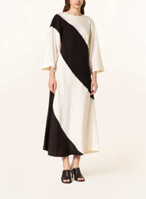 InWear Kleid SCHARLAIW mit 3/4-Arm, Farbe: SCHWARZ/ CREME (Bild 1)