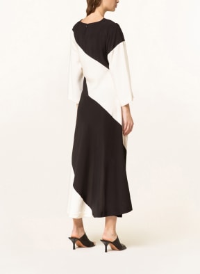 InWear Kleid SCHARLAIW mit 3/4-Arm, Farbe: SCHWARZ/ CREME (Bild 1)
