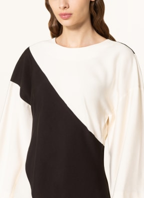 InWear Kleid SCHARLAIW mit 3/4-Arm, Farbe: SCHWARZ/ CREME (Bild 1)
