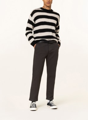 American Vintage Chinos CAYMAN slim fit, Color: DARK GRAY (Image 1)