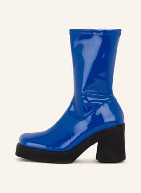 MIISTA Platform ankle boots NOELY, Color: BLUE (Image 1)
