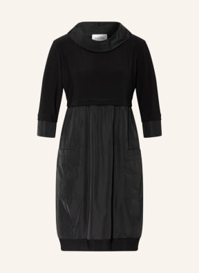 Joseph Ribkoff Kleid im Materialmix mit 3/4-Arm, Farbe: SCHWARZ (Bild 1)