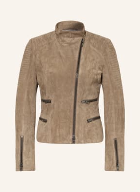 SCHYIA Lederjacke RHONDA, Farbe: BEIGE (Bild 1)