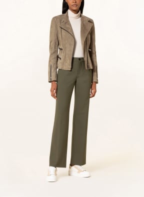 SCHYIA Lederjacke RHONDA, Farbe: BEIGE (Bild 1)