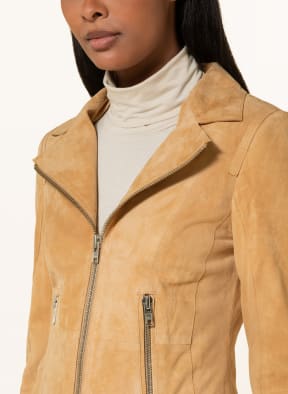 SCHYIA Lederjacke KIRA, Farbe: CAMEL (Bild 1)