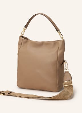 abro Hobo-Bag RAQUEL , Farbe: HELLBRAUN (Bild 1)