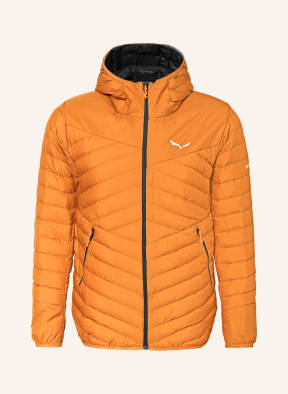 SALEWA Down jacket BRENTA, Color: DARK ORANGE (Image 1)