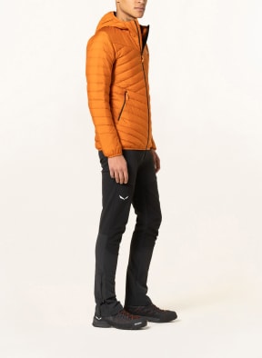 SALEWA Down jacket BRENTA, Color: DARK ORANGE (Image 1)