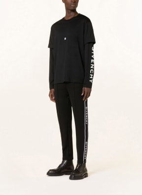 GIVENCHY Tričko s dlouhým rukávem, Barva: ČERNÁ (Obrázek 1)