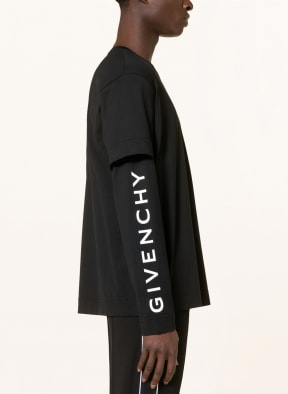 GIVENCHY Tričko s dlouhým rukávem, Barva: ČERNÁ (Obrázek 1)