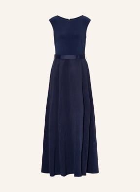 LAUREN RALPH LAUREN Abendkleid NOELLA im Materialmix , Farbe: DUNKELBLAU (Bild 1)