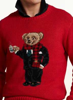 POLO RALPH LAUREN Sweater, Color: RED (Image 1)
