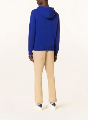 POLO RALPH LAUREN Knit hoodie, Color: BLUE (Image 1)