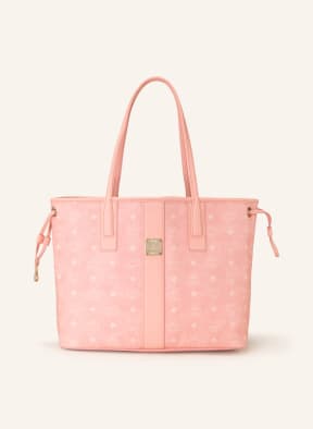 MCM Shopper LIZ VISETOS MEDIUM zum Wenden, Farbe: ROSA/ CREME (Bild 1)