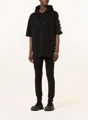 BALMAIN Hoodie , Color: BLACK/ WHITE (Image 1)