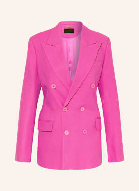 Magali Pascal Blazer FLORENTINE mit Leinen, Farbe: PINK (Bild 1)