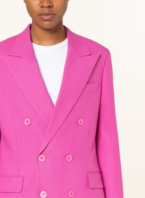Magali Pascal Blazer FLORENTINE mit Leinen, Farbe: PINK (Bild 1)