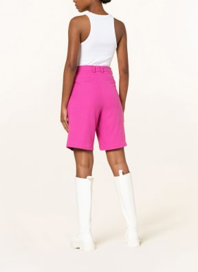 Magali Pascal Shorts FLORENTINE with linen, Color: PINK (Image 1)