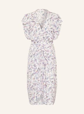 ISABEL MARANT ÉTOILE Kleid ALMEYA, Farbe: ECRU/ BLAU/ LILA (Bild 1)