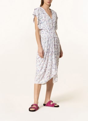 ISABEL MARANT ÉTOILE Kleid ALMEYA, Farbe: ECRU/ BLAU/ LILA (Bild 1)