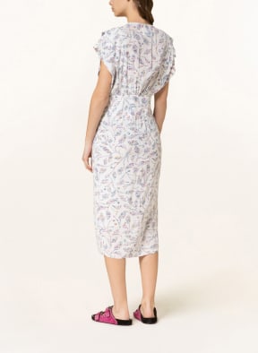 ISABEL MARANT ÉTOILE Kleid ALMEYA, Farbe: ECRU/ BLAU/ LILA (Bild 1)