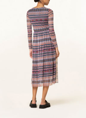 rich&royal Mesh-Kleid , Farbe: DUNKELBLAU/ ROSA/ SCHWARZ (Bild 1)