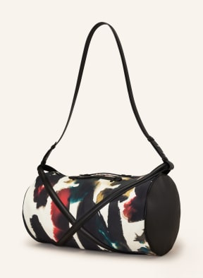 Alexander McQUEEN Weekender, Farbe: SCHWARZ/ ECRU/ ROT (Bild 1)